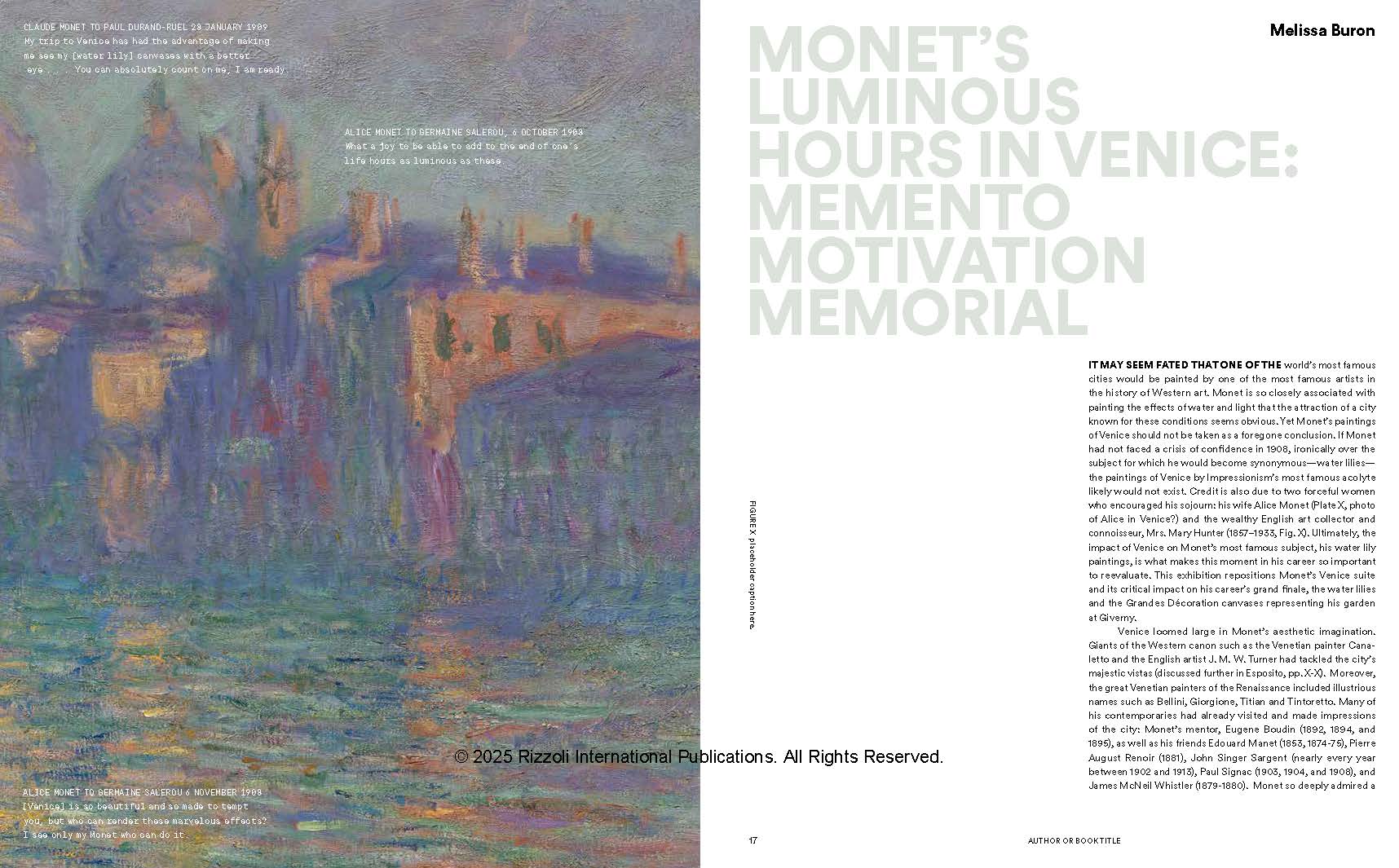 Monet and Venice by Lisa Small | Hardie Grant Publishing