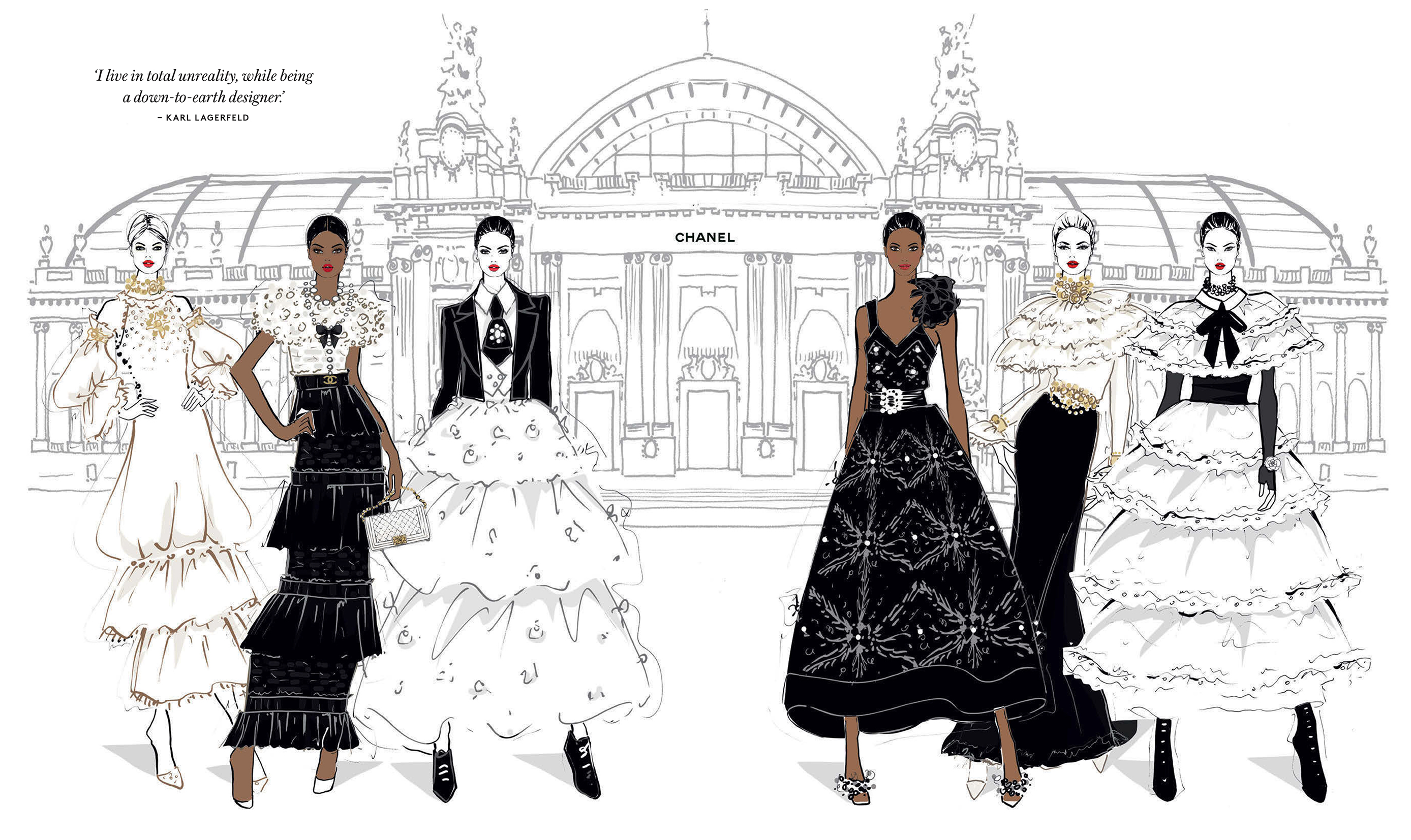 The Illustrated World of Couture by Megan Hess | Hardie Grant