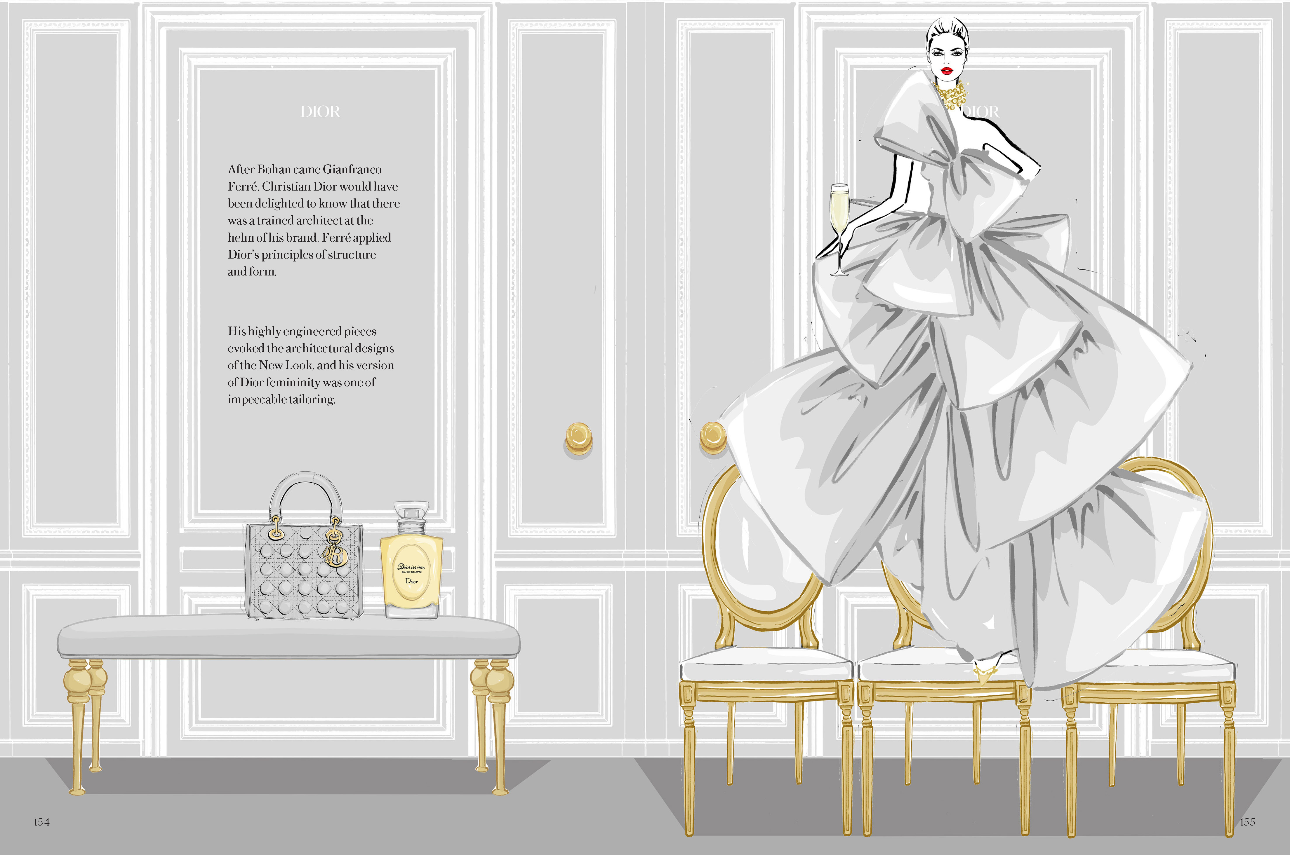 Christian Dior by Megan Hess | Hardie Grant Publishing
