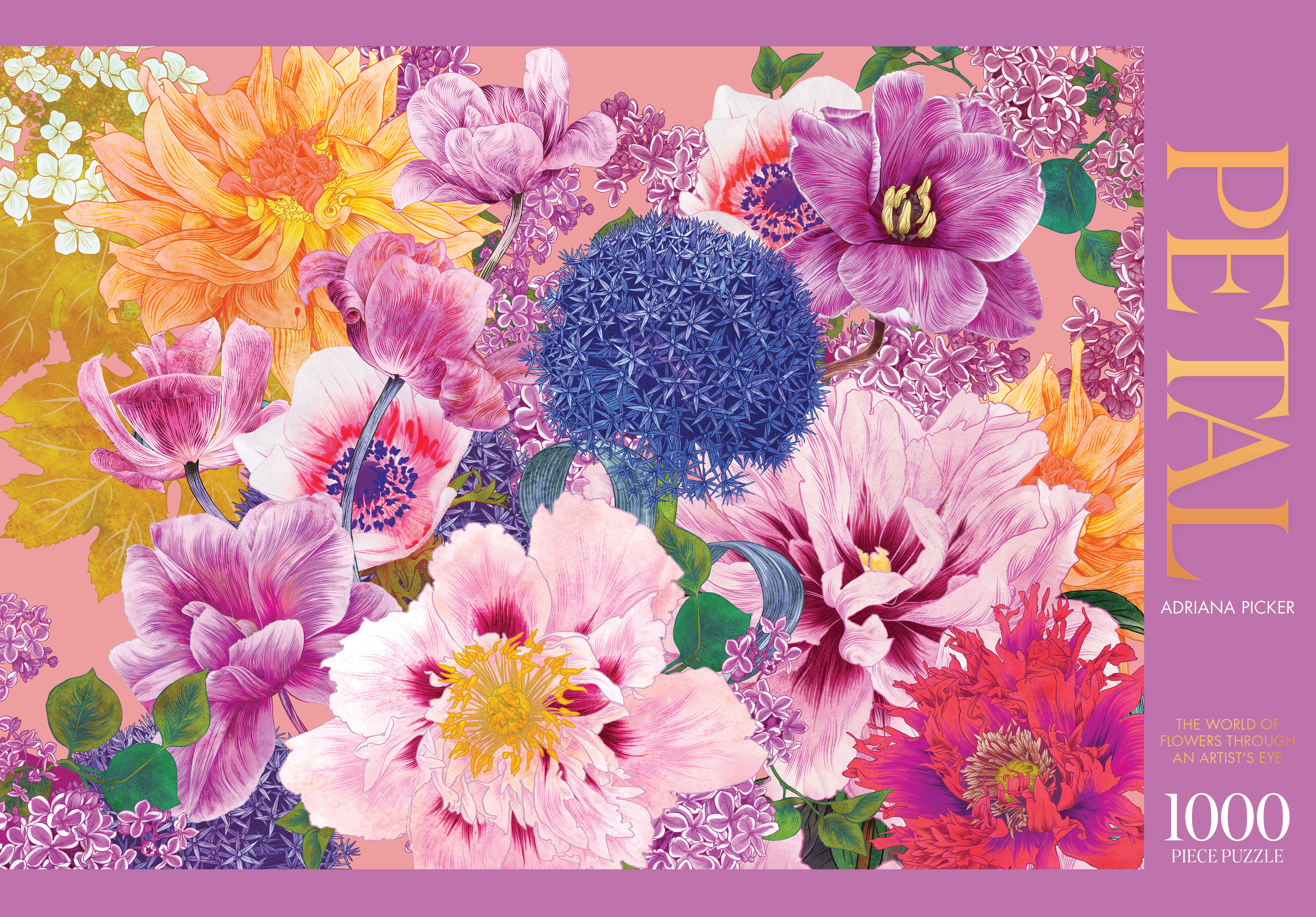 Petal: 1000-Piece Puzzle by Adriana Picker | Hardie Grant Publishing