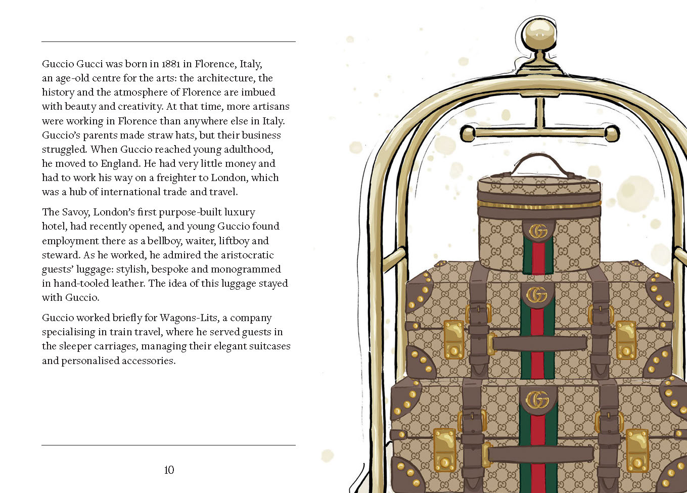 Words from a Fashion Icon: Guccio Gucci by Megan Hess | Hardie