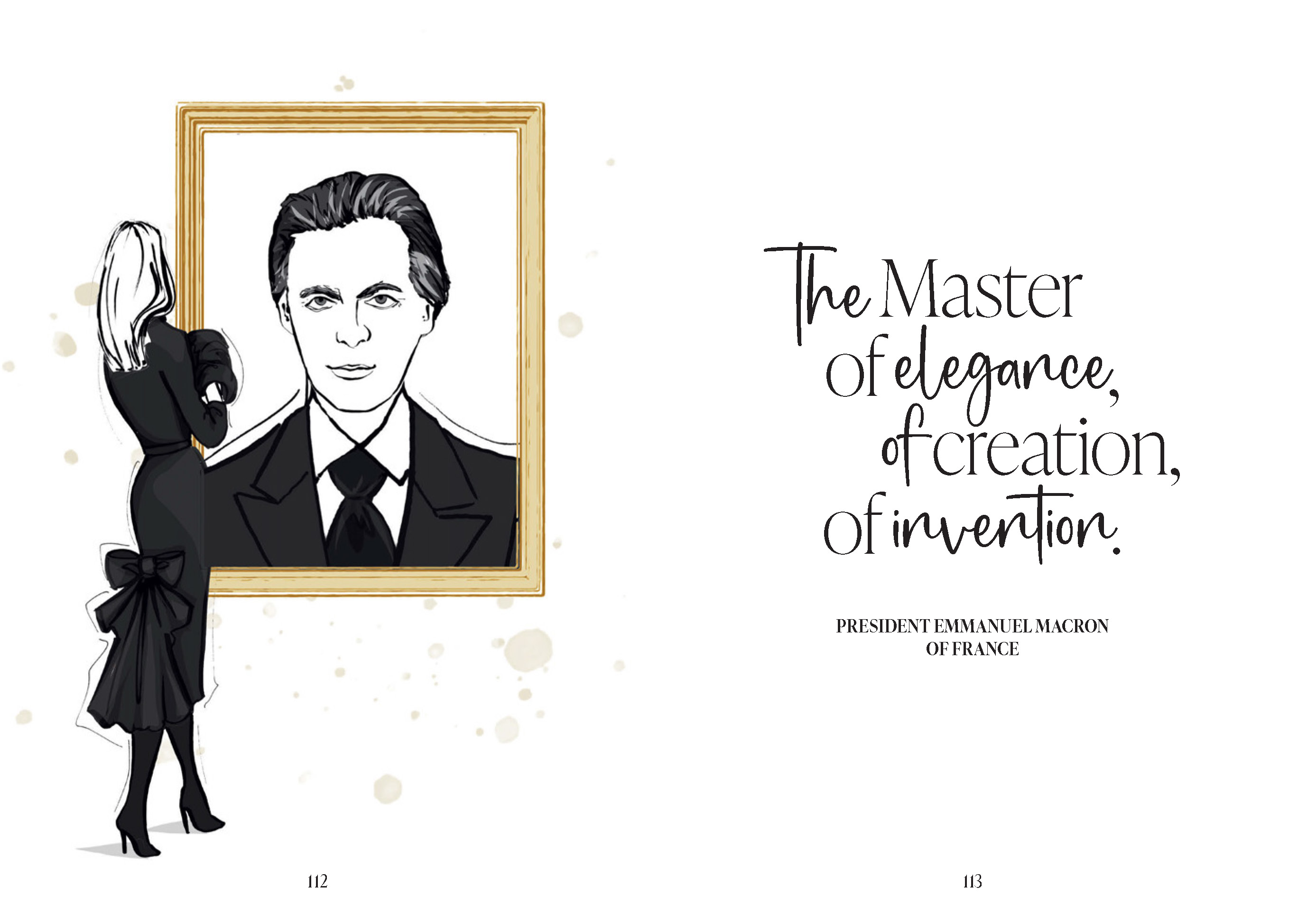 Words from a Fashion Icon: Hubert de Givenchy by Megan Hess